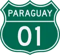 National Route 01 shield}}