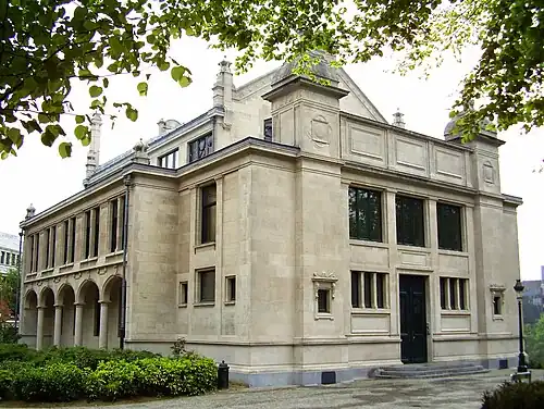 Former Institute of Sociology, now the Solvay Library