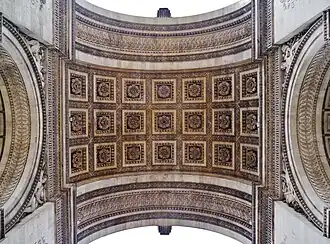 Ceiling of the great archway