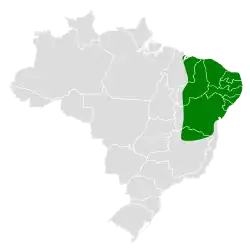 Map of range