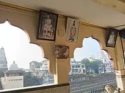View from inside the temple of Lord Parshuram