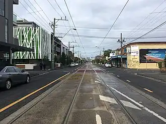 Nicholson Street in Brunswick East