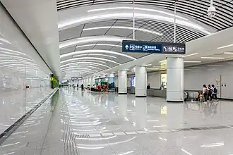 Transfer passageway