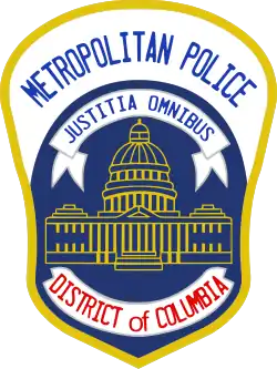 Patch of the Metropolitan Police Department of the District of Columbia