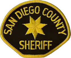 Patch of the San Diego County Sheriff's Department
