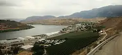 View from Pateros, Washington, August 2009