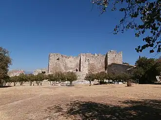 View of the castle