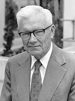 Paul Flory; winner of 1974 Nobel Prize in Chemistry.