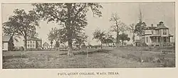 Printed photo of Paul Quinn College circa 1898