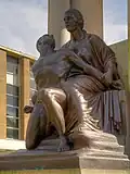 Bronze sculpture Struggle
