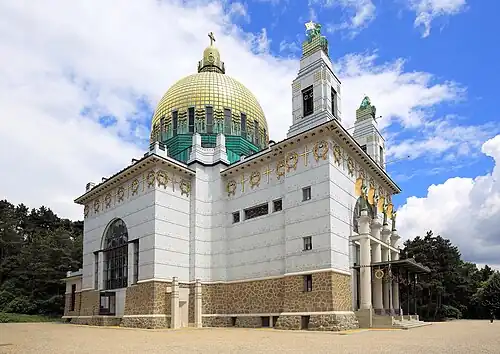 Church of St. Leopold by Otto Wagner (1902–1907)