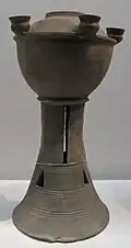 Footed Sue ware vessel, Tokyo National Museum