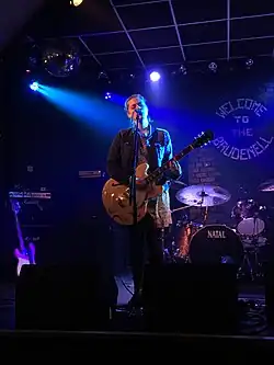 Petal performing solo at Brudenell Social Club, Leeds, UK in 2016