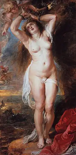 Perseus Freeing Andromeda by Rubens