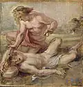 The death of Hyacinth (Ovid, Metamorphoses, X, 162-219), (c. 1636-1637), Peter Paul Rubens