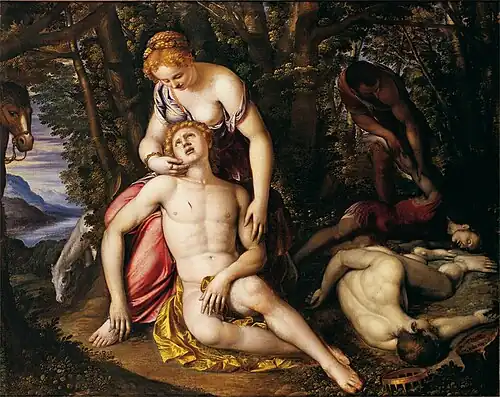 Angelica and Medoro, priv. col.