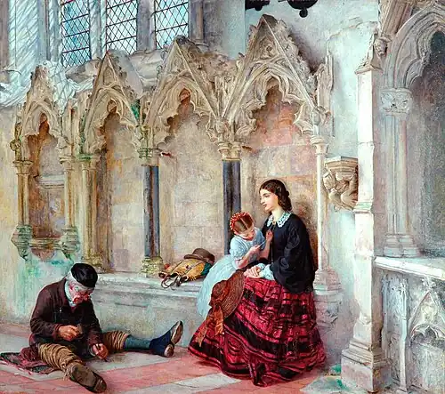 Man Goeth Forth to his Labours by Philip Hermogenes Calderon