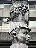Close up of The Seven Ages of Man