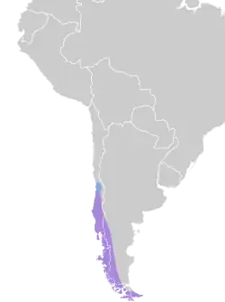 Map of range