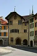 Town hall and Chapel