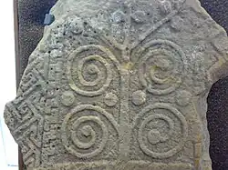Picktish decorated stone fragment