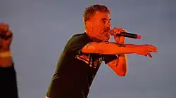 Pierpoljak performing live at Village Session, in Magnac-Lavalette-Villars, on 16 July 2021.