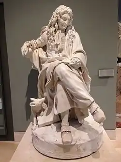 Jean de La Fontaine by Pierre Julien