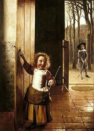 The Golf Players c. 1658