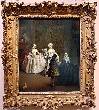 Pietro Longhi, Présentation, Louvre MNR 562