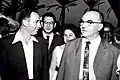 With Shimon Peres