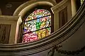 Part of the cupola in the church