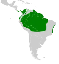 Map of range