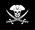 Jack Rackham's pirate flag from Black Sails