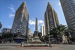 View of Praça Sete de Setembro