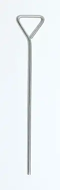 Metal Drigalski spatula