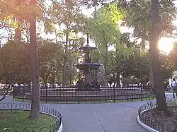 San Fernando's central plaza.