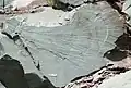 Detail of plumose fracture.