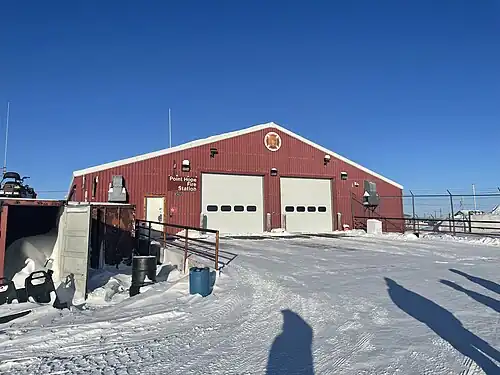 Point Hope's Fire Station, March 2025