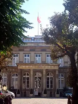 The Hôtel de Monaco - residence of the Polish ambassador