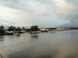 The waterfront at Maroantsetra, the capital of Ambatosoa