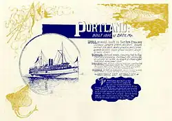 Another drawing of Portland by Samuel Ward Stanton