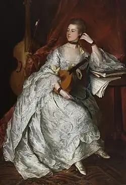 Portrait of Ann Ford by Thomas Gainsborough, 1760