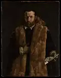 Portrait of a Man in a Fur-Trimmed Coat (c. 1540)