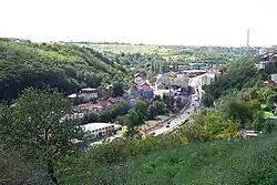 View of Radlice from Smíchov