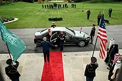 Trump welcomes MBS in 2025