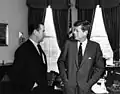 Kennedy and Foreign Minister Gerhard Schröder on October 17, 1962.