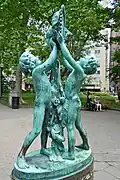 Evelyn Taylor Price Memorial Sundial (1947), Rittenhouse Square, Philadelphia