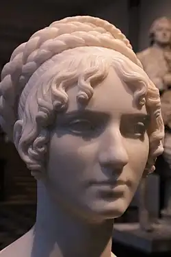 Princess Wilhelmine, Duchess of Sagan, by Bertel Thorvaldsen 1818, Albertinum, Dresden
