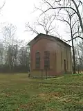 An outbuilding on the site of the Principio Furnace