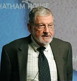 John Mueller; political scientist, advocate of liberal institutionalism in IR theory.